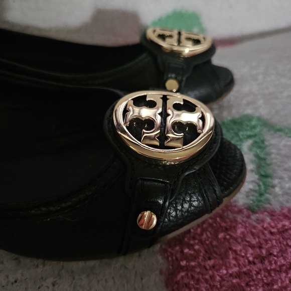 Tory Burch open toe leather wedges - Picture 12 of 12